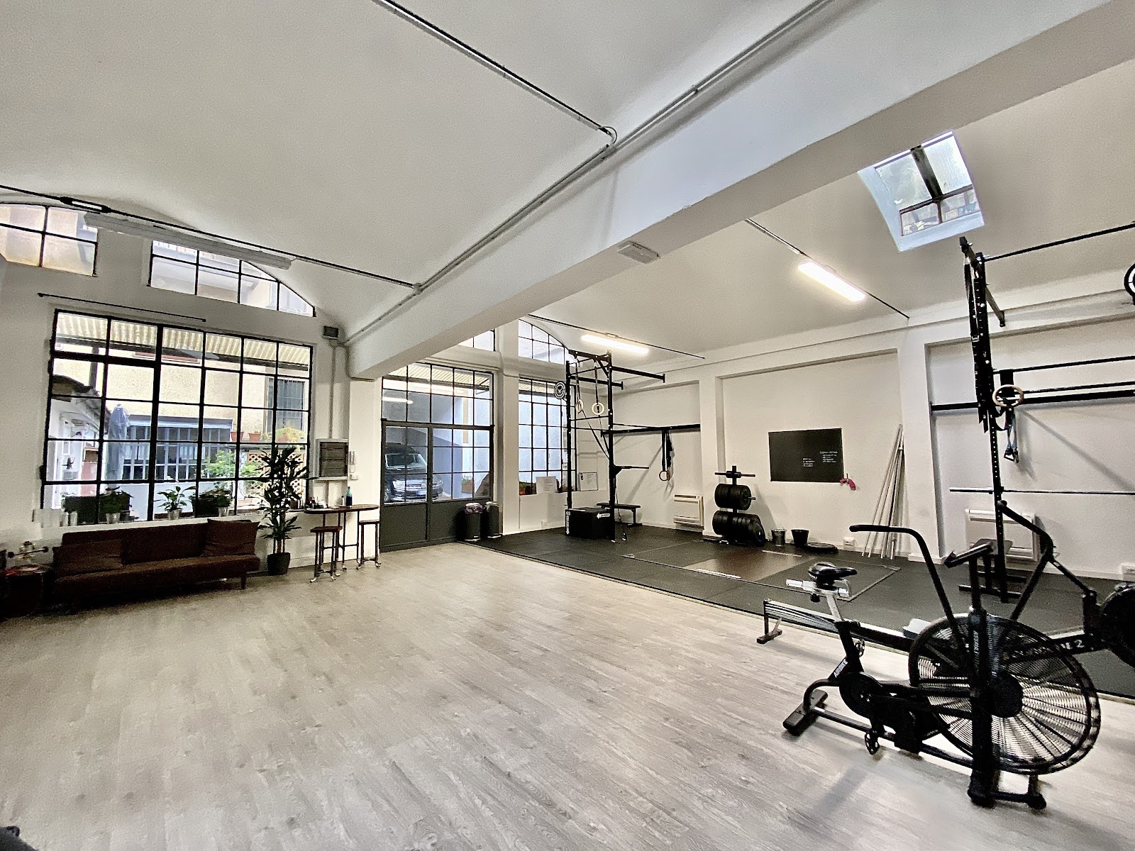 Dettagli architettonici della sala