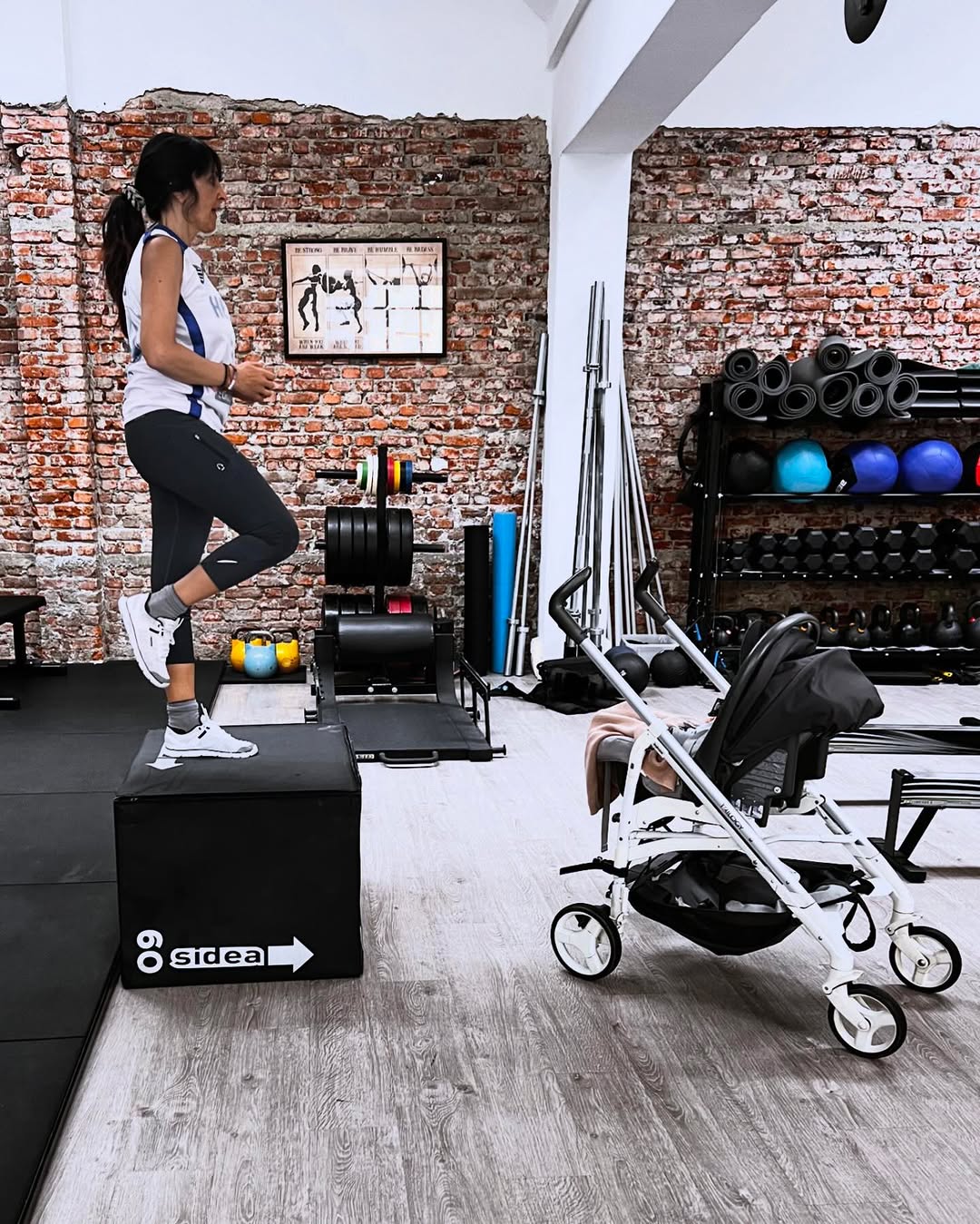 Allenamento in corso